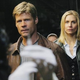 Illustration for article titled Alan Tudyk Leads The Human Resistance Against Ridiculous Alien Cleavage, In New V Stills